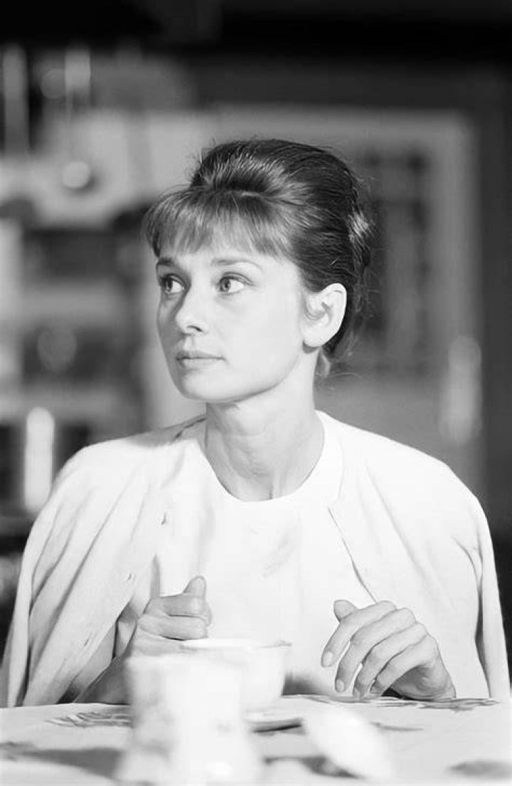 Rare Audrey Hepburn — Audrey Hepburn with her fiancé James Hanson in...