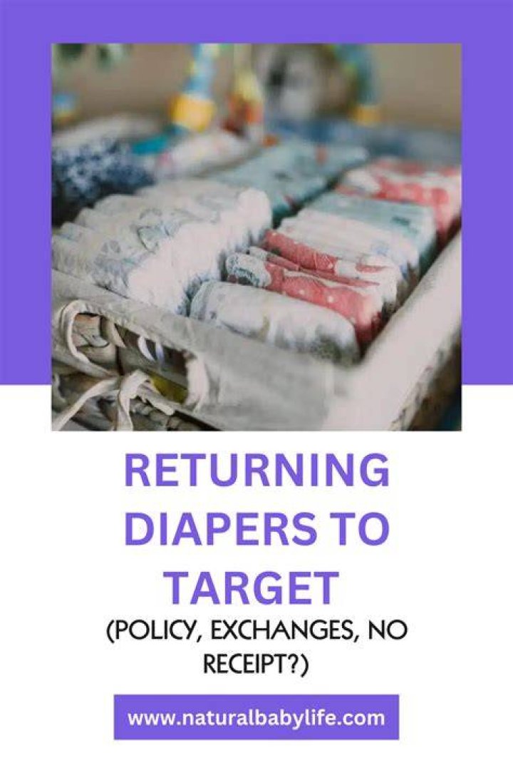 Returning Unopened Diapers To Target