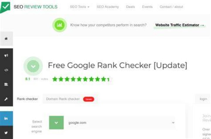 Review Of A Rank Checker Online Tool Rankchecker.io AdLogger