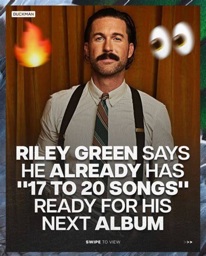 Riley Green Interview Holler