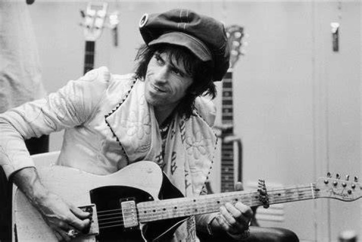 Rolling Stones guitarist Keith Richards married model Patti Hansen in