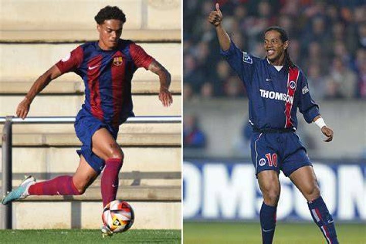 Ronaldinho Candid photos of the Brazilian footballer with his family