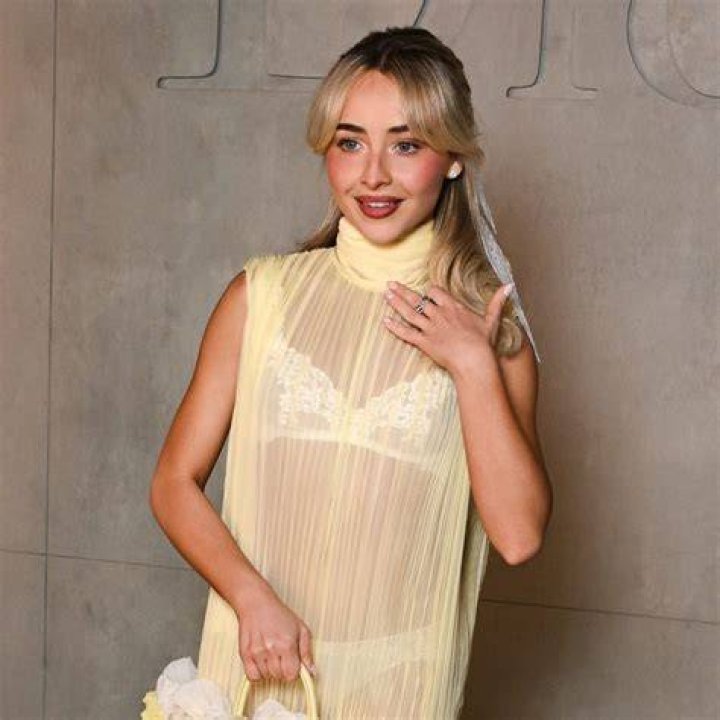 Sabrina Carpenter Sheer Ralph & Russo Dress at MTV Awards POPSUGAR