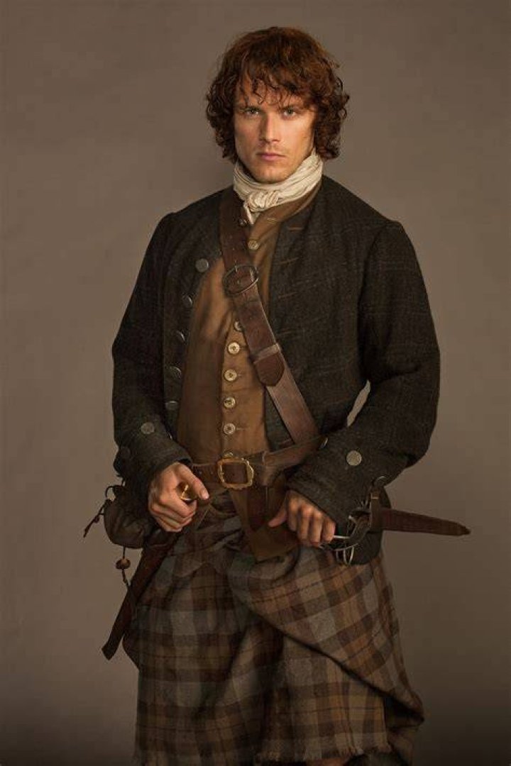 Sam Heughan as Jamie Fraser Outlander's Official Character Portraits