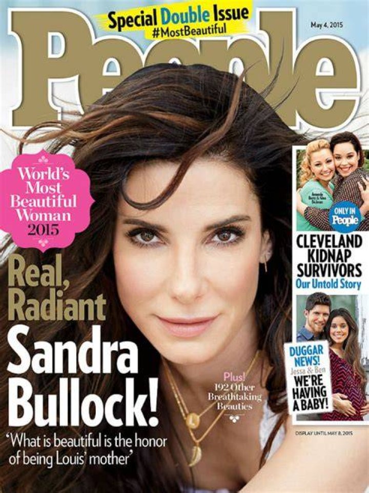 Sandra Bullock named People Magazine's World's Most Beautiful Woman of