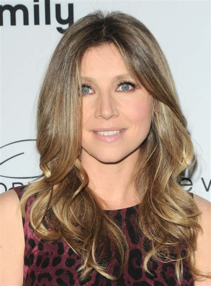 Sarah Chalke in leopard print 7 for all Mankind. Snow Leopard, Leopard