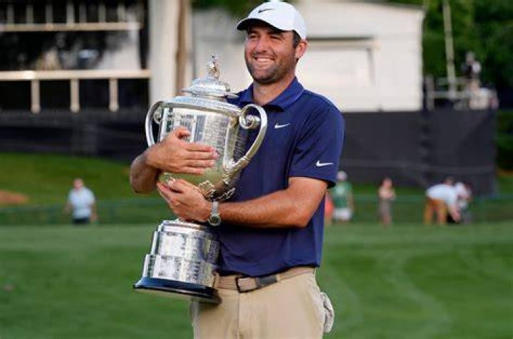 Scottie Scheffler Wins On Sunday Golf World Reacts The Spun
