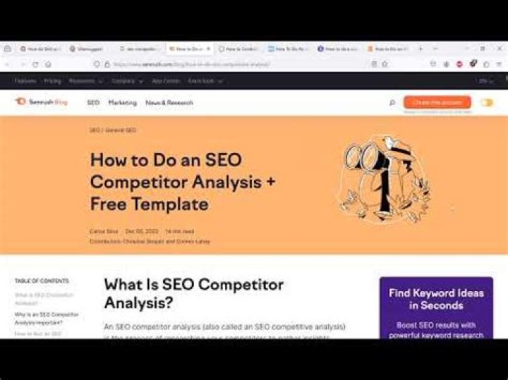 SEO Competitor Tracker Optimize Your Rankings