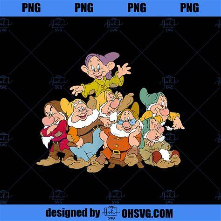 Seven Dwarfs Group From Snow White and the Seven Dwarfs 677