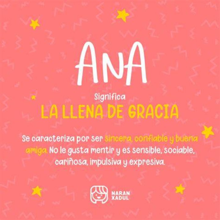 Significado del nombre Ana
