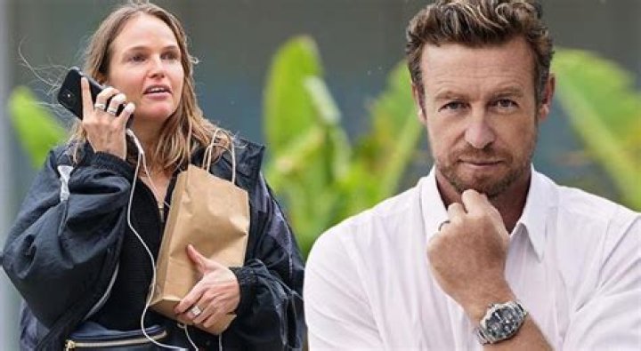 Simon Baker sevgilisi Laura May Gibbs&rsquo;den s&uuml;rpriz bir kararla ayrıldı