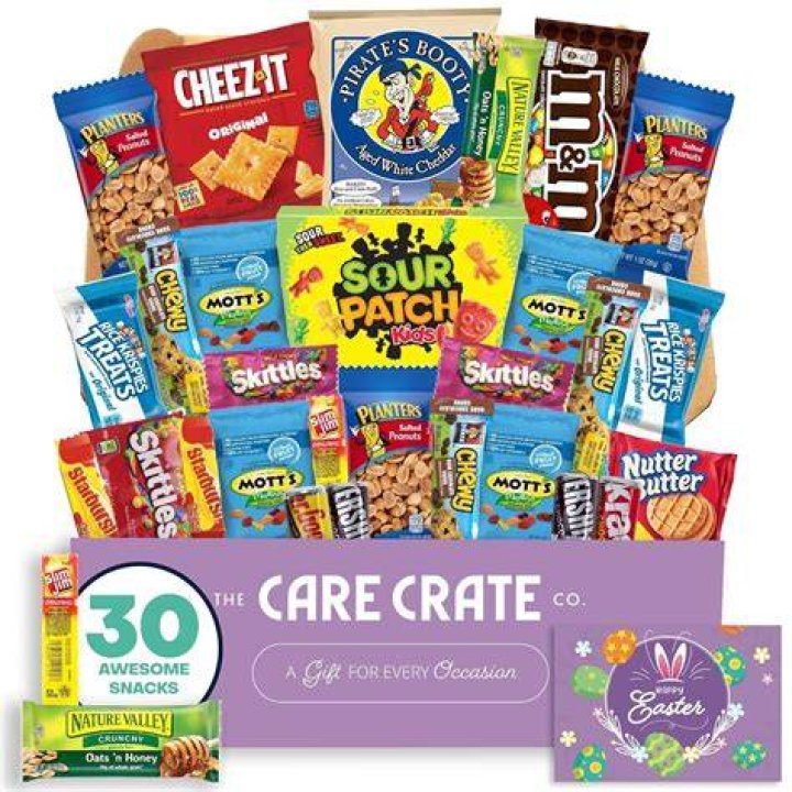 Snack Crate Care Package iCare Packages