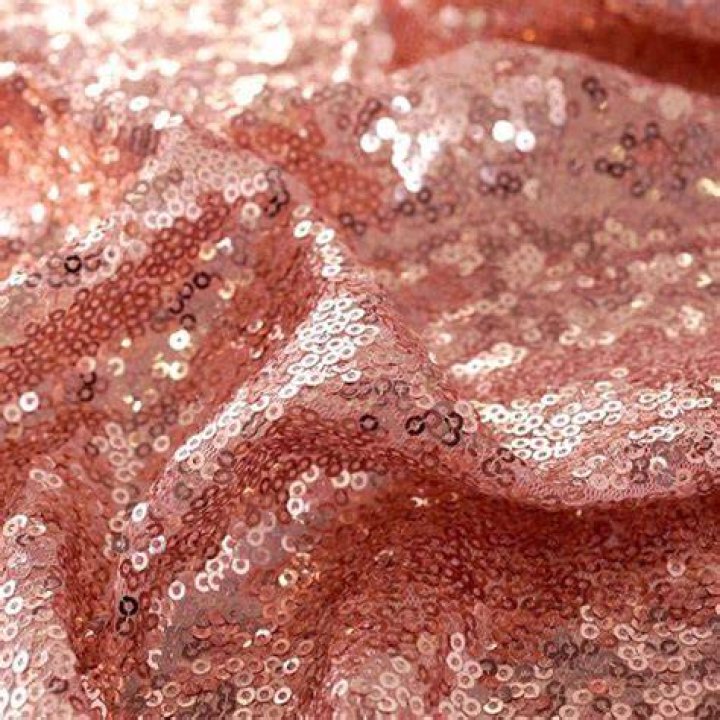 Sparkling Rose Gold Sequin Tube Top of Paulina Dávila as Isabel in Griselda