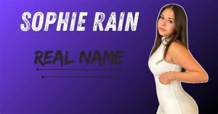 Spiderman Sophie Rain Real Name Leaked Video And Scandal Reddit And