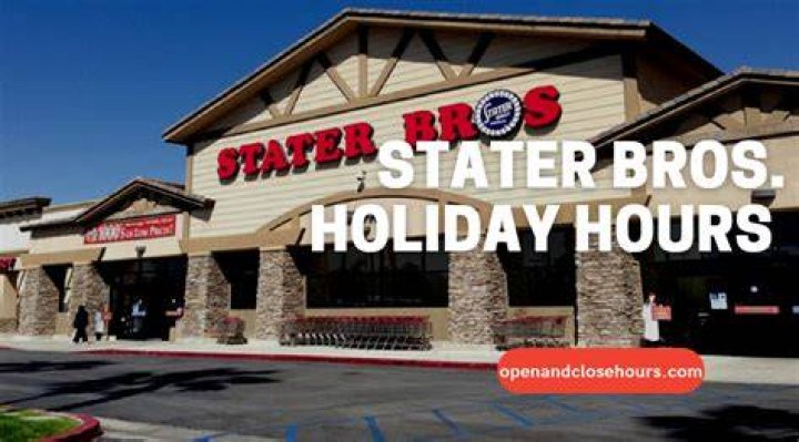 Stater Bros. Holiday Hours 2023 Store Opening and Closing Times for