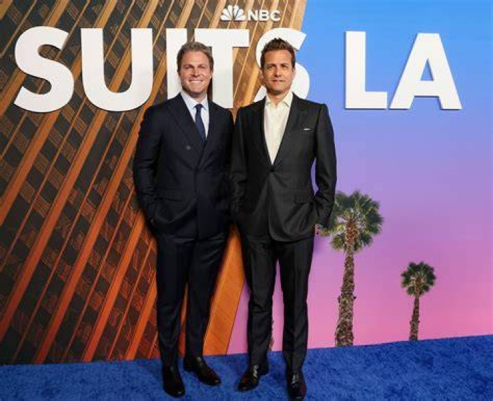 Stephen Macht and Gabriel Macht. 15 February 2012, West Hollywood