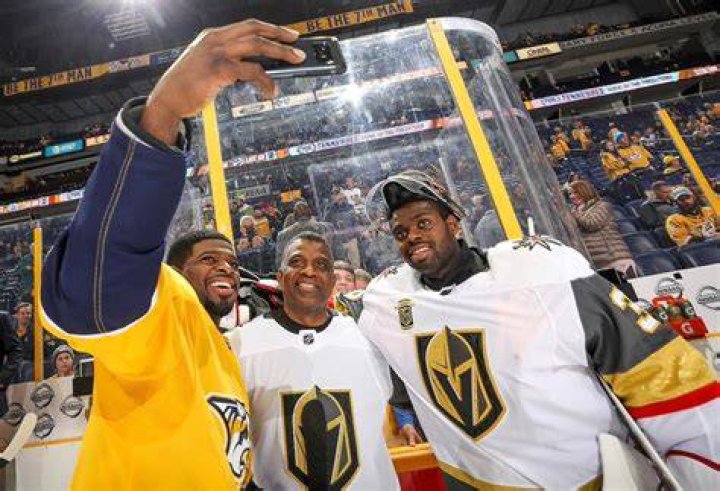 Subban family takes selfie together before brothers PK and Malcolm play