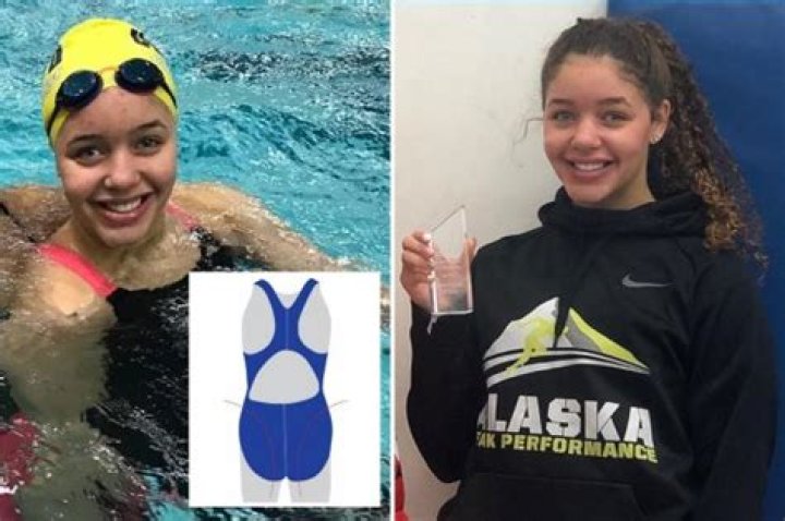 Swimmer, 17, disqualified for showing too much of her bum after