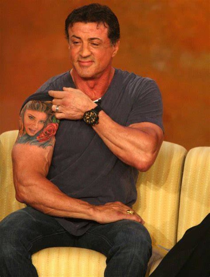 Sylvester Stallone RoselleRaheel