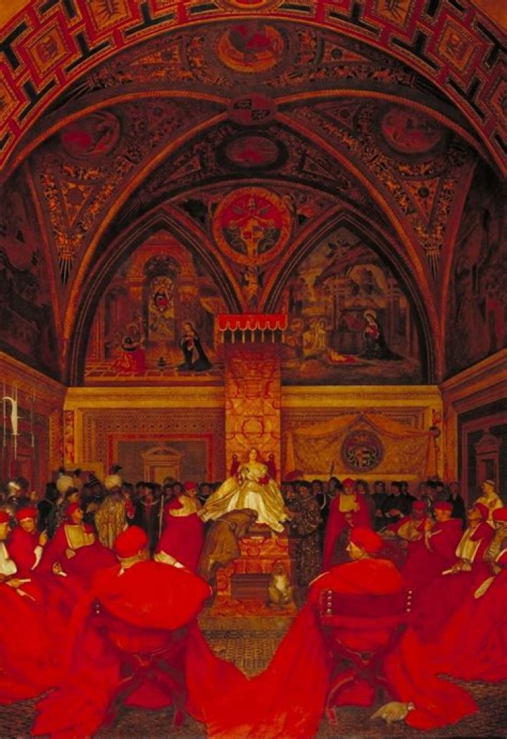 tatemuseum Lucretia Reigns in the Vatican in the Absence of