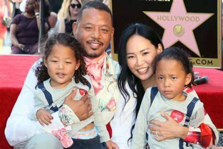 Terrence Howard and kids attend Iron Man screening Moms & Babies