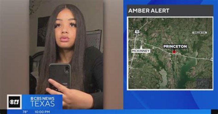 Texas AMBER Alert Missing Princeton teen found