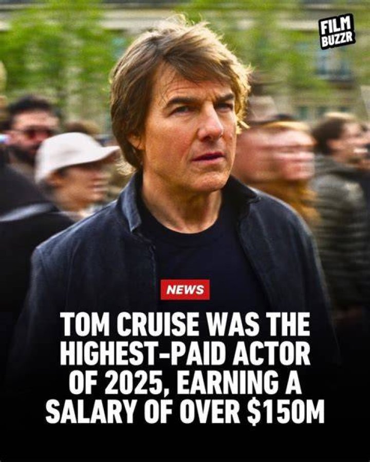 Tom Cruise 2022&rsquo;s highest paid actor with 100m Top Gun salary