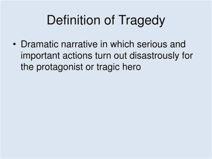 Tragic definition and meaning with pictures Picture Dictionary & Books