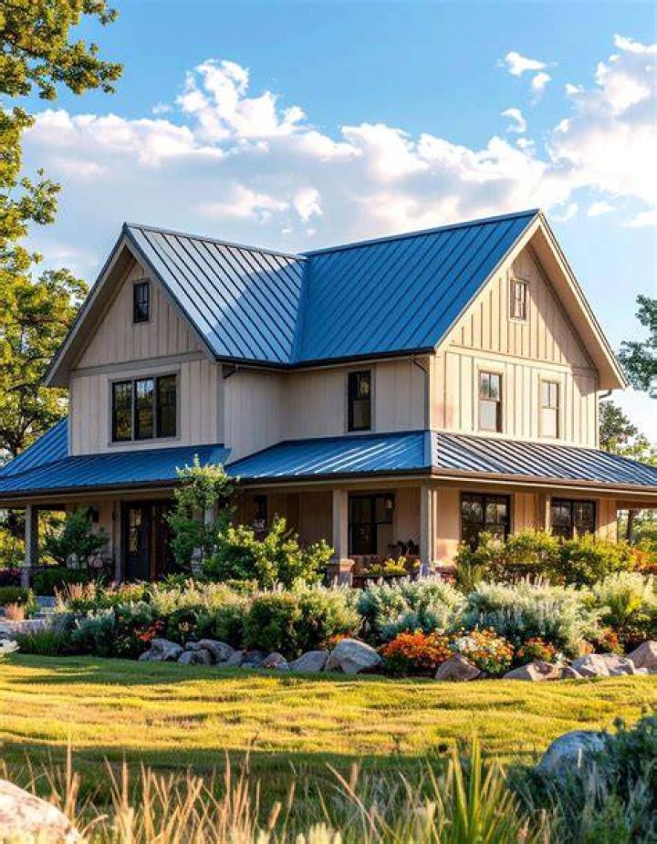 Transform Your Home With An Enchanting Dew Blue Roof