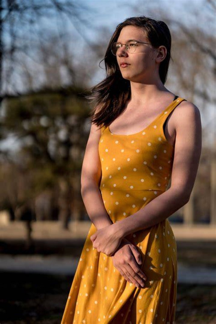Transgender girl Chloe Clark struggles to find her voice as