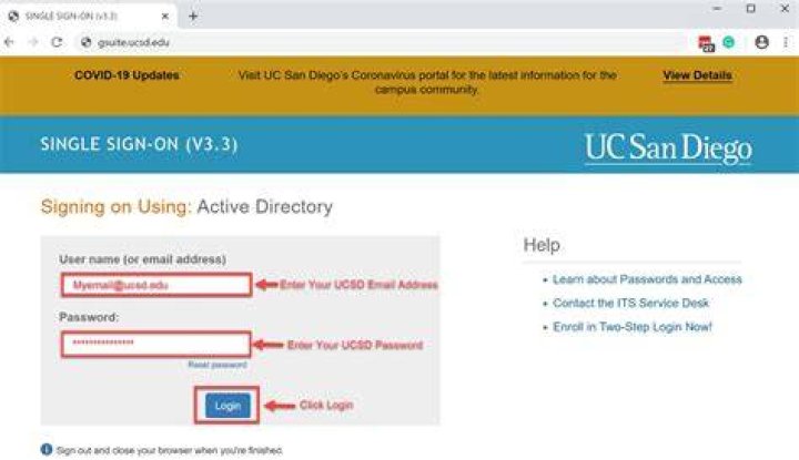 UCSD Email Login How to Access UC San Diego Webmail account
