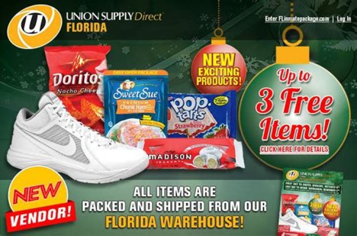 Union Supply Direct Florida Inmate Package Home