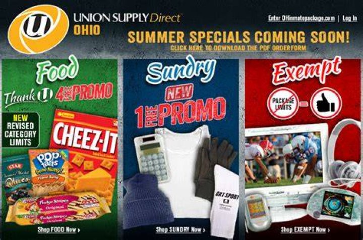 Union Supply Direct Ohio Inmate Package Home