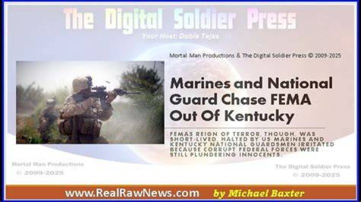 US Marines Crack Down On FEMA: Breaking The Chains Of Control