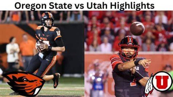 Utah vs. Oregon State How to watch on TV, stream, date, time