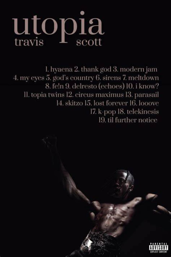 UTOPIA TOP RATED SONGS (TRAVIS SCOTT)