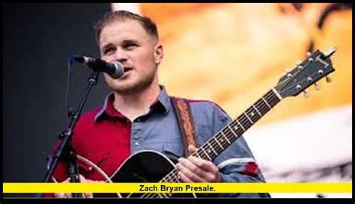 Verified Presale Tickets: Experience Zach Bryan Live In Chicago
