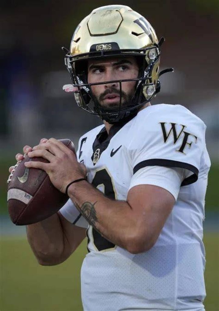 Wake Forest QB Sam Hartman returns after blood clot scare