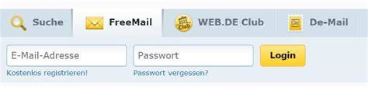 Web.De Login freemail email
