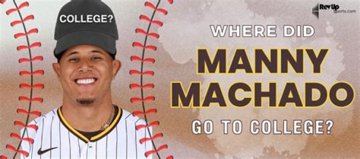 Where Did Manny Machado Go to College? RevUp Sports