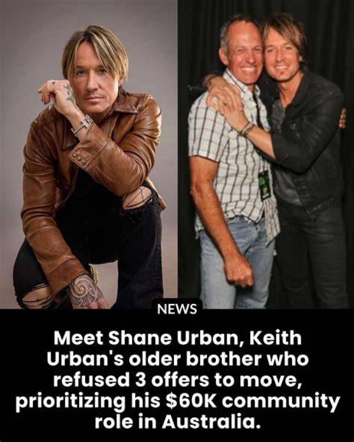 Who is Shane Urban? Meet Keith Urban Brother, Aged 54, Family, Net