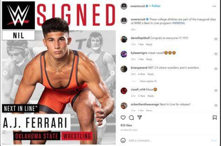 WWE NIL Signee AJ Ferrari Seriously Injured In Car Accident