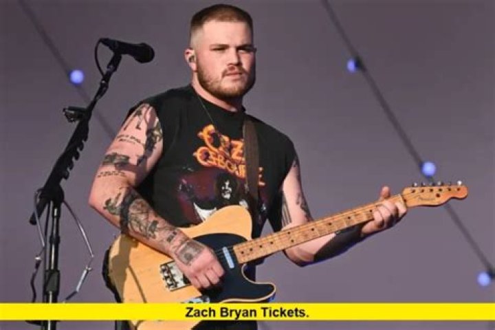 Zach Bryan Chicago tickets on presale now NBC Chicago